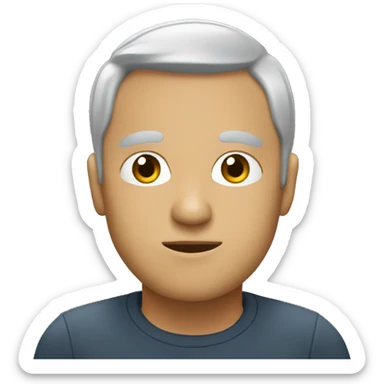 persona preguntando sticker