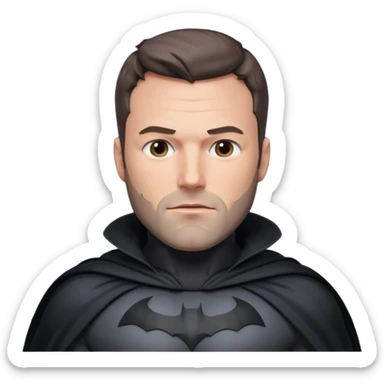 ben affleck batman sticker