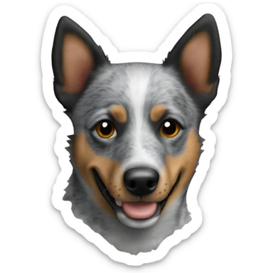 Blue heeler sticker