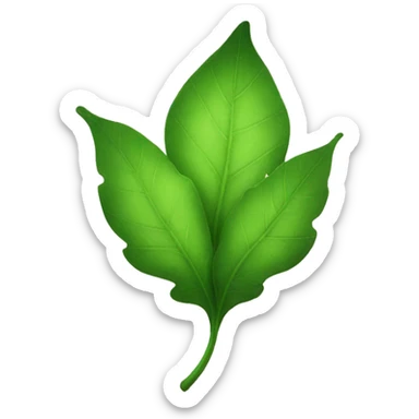 magic leaves sticker