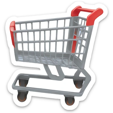 Shopping cart  sticker