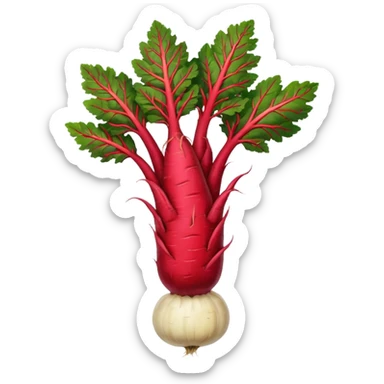 red horseradish sticker
