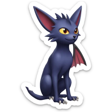 Noibat-Litten-Zorua-Nargacuga full body sticker