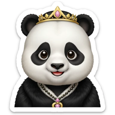 princesse chinoisepanda sticker