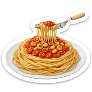 Spaghetti sticker