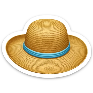 Beach hat  sticker
