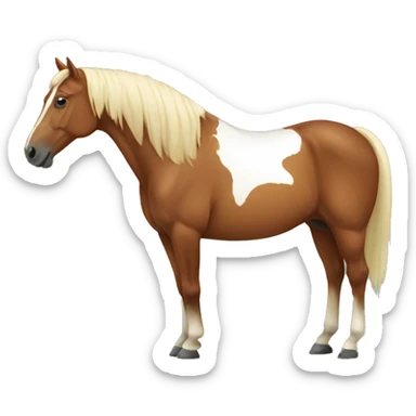Horse sticker