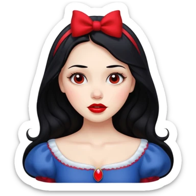 snow white sticker
