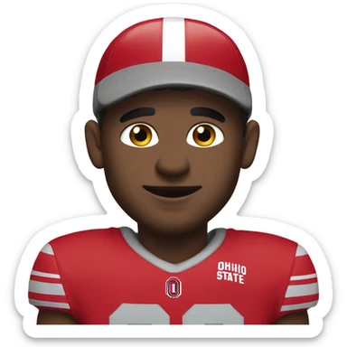 Ohio state fan sticker