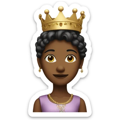 young queen sticker
