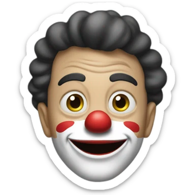 Popo y payaso sticker