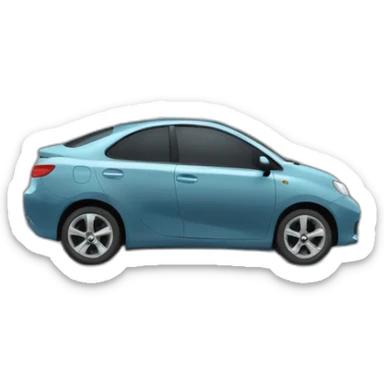 necesito un emoji de un coche en un túnel de lavado sticker