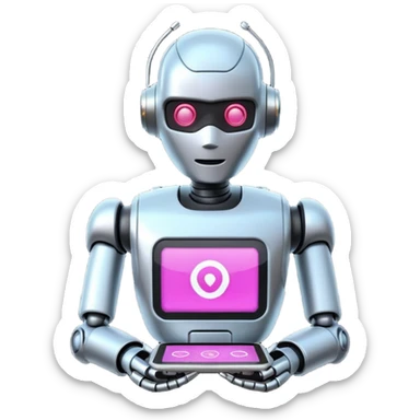 AI ROBOT TRADING RELETED sticker