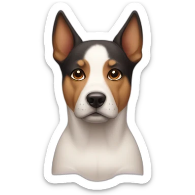 Side eyes dog sticker