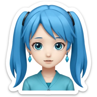 hatsunue miku sticker