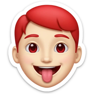 🥺😋 this two emoji combined  sticker