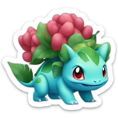 Ivysaur pokemon sticker