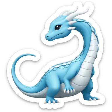 Amaura-Dragonair-Pokémon (full body) sticker
