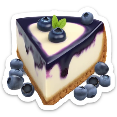 Blueberry Cheesecake  sticker
