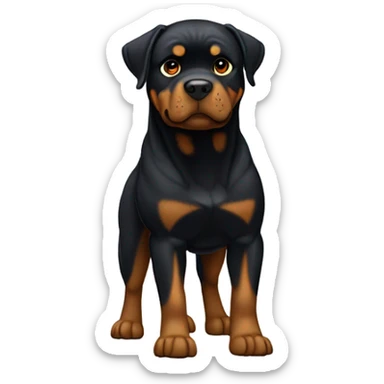 ￼ Rottweiler ￼ sticker