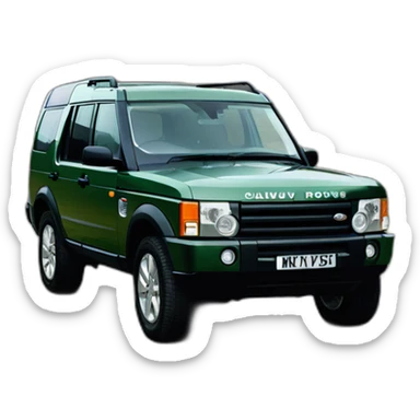 Galway green land rover discovery 3 sticker