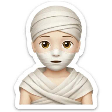 Mummy child
 sticker
