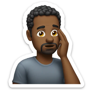 feeling down from low stock trade sticker