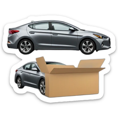 Elantra N cyber gray sticker