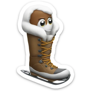 Snowshoe sticker