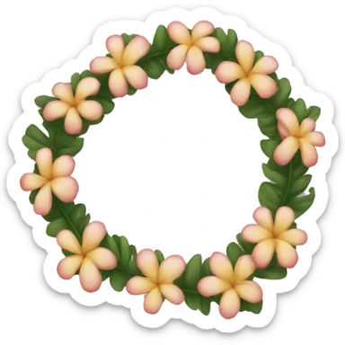 Lei sticker