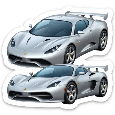 Super car sticker