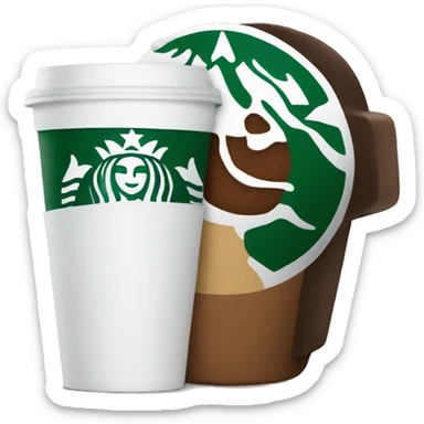 Starbucks coffee sticker