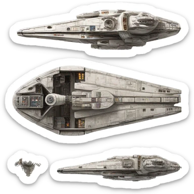 Millenium Falcon sticker