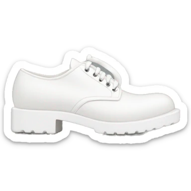 white alexander mc queen shoe sticker