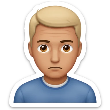 Male dick shrinkage joke sticker