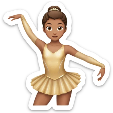 figure skater sticker
