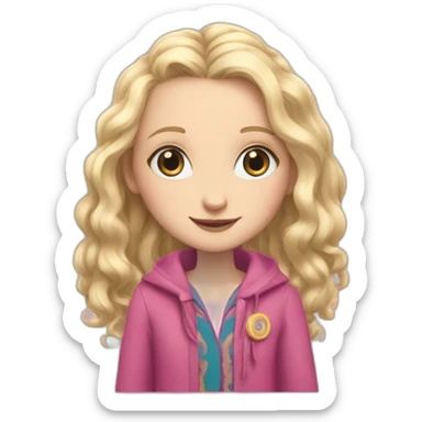 luna lovegood sticker