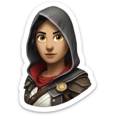 assassin's creed cassandra sticker