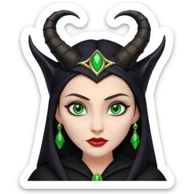 Maléfique Disney  sticker