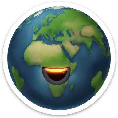 earth's core sticker