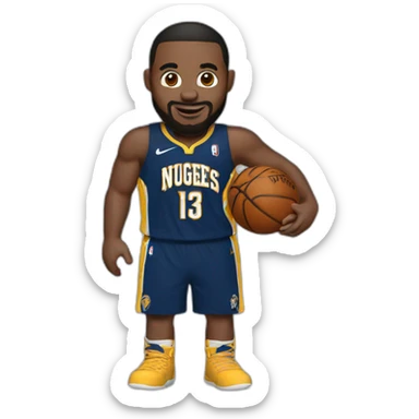 Denver nuggets sticker