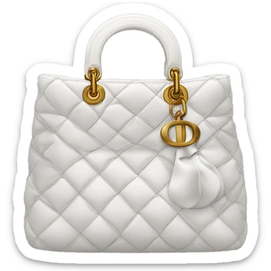 Dior bag sticker