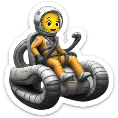 Space adventure Cobra sticker
