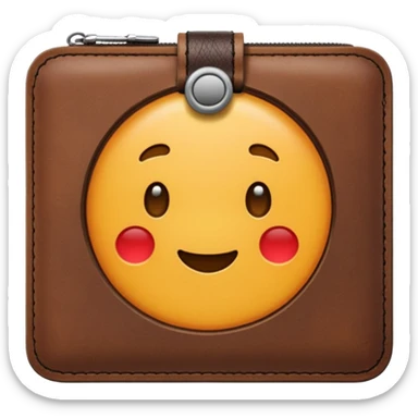 Wallet sticker