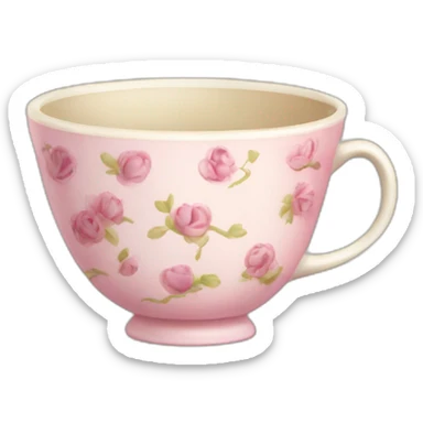 Teacup Without Handle sticker