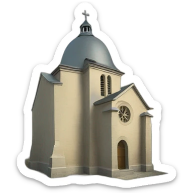 Cloche d'eglise sticker