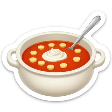 SOUP BOWL sticker