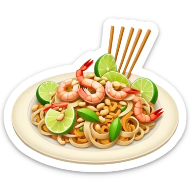 Pad thai sticker