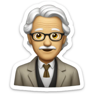 estilista viejo sticker