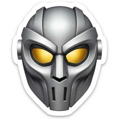 Mf Doom mask  sticker